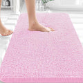 OLANLY Bathroom Rugs 35x24, Extra Soft Absorbent Chenille Bath Rugs, Rubber by OLANLY