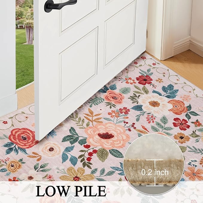 DUKINO 2x6 Runner Rug for Hallway, Washable Kitchen Runner Rug - Image 8