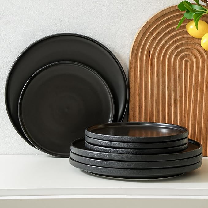 6 Piece Ceramic Plates and Bowls Sets - Image 7