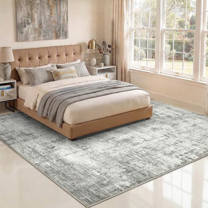 10x14 Area Rugs Washable Living Room Rug-No Slip Soft Carpets Modern Abstract - Image 4