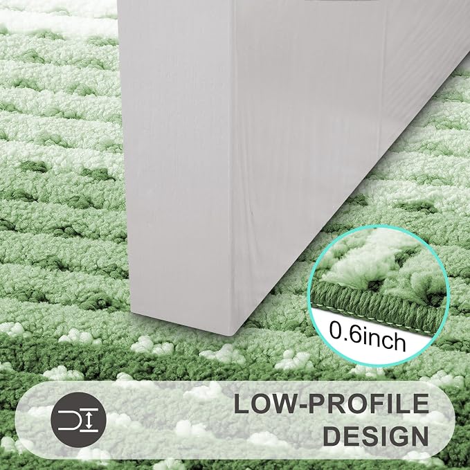 Kitinjoy Indoor Outdoor Door Mat, 71x24 Non-Slip Absorbent Dirt Trapper - Image 4