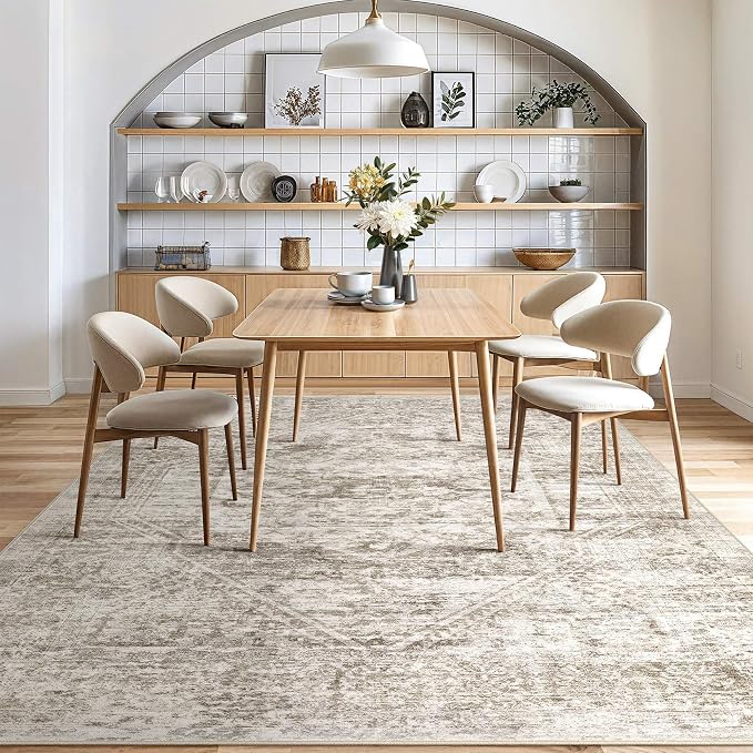 Vintage Living Room Area Rug 6x9 - Image 7