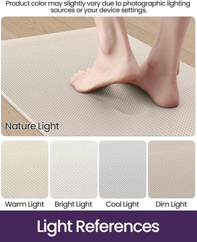 DEXI Kitchen Floor Mats Cushioned Anti Fatigue, 2x9 Long Standing Runner Rug - Image 4