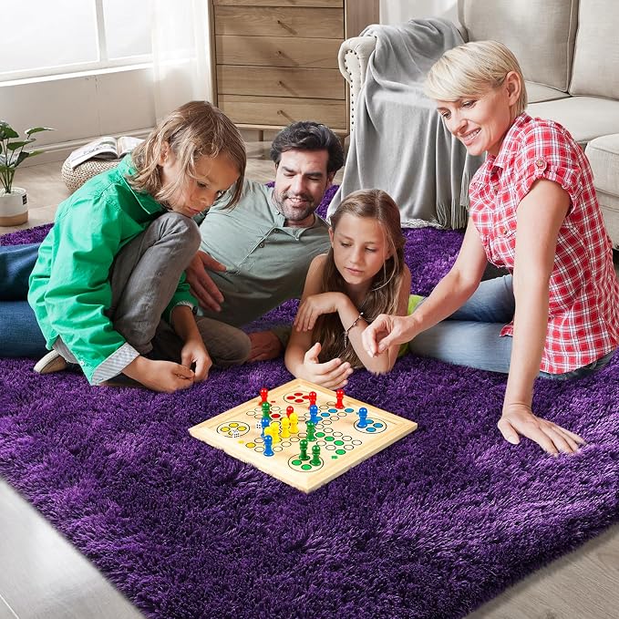 10X14 Large Area Rugs for Living Room Bedroom, Big Shag Rug for Bedroom Dorm - Image 4