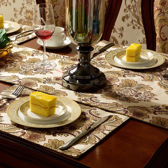 Extra Luxury Velvet Blue Table Runner 120 Inches Long - Image 5