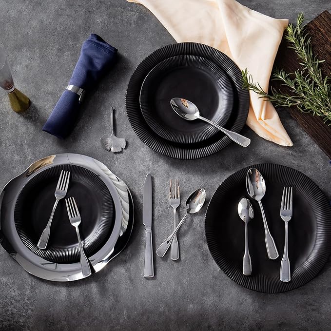 20 Piece Silverware Set for 4, 18/10 Stainless Steel | 18/10 Stainless Steel - Image 6