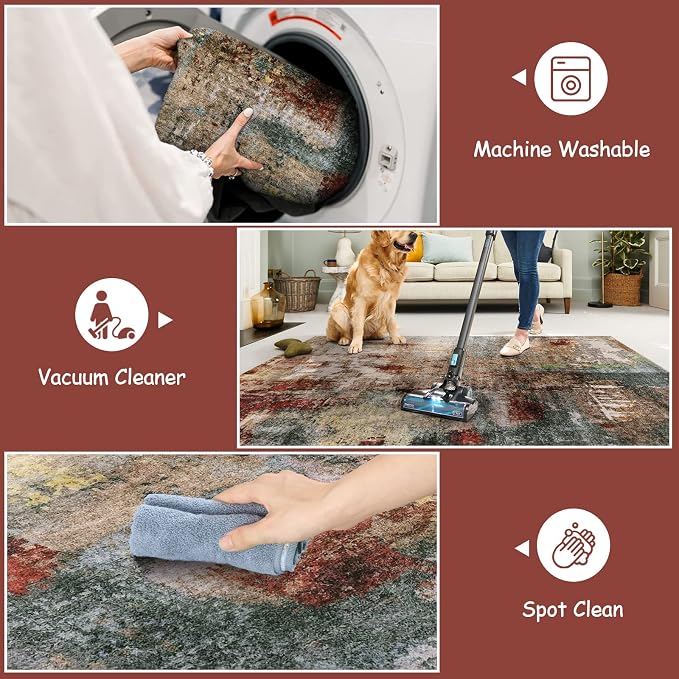 Lahome Washable Runner Rug - Image 6