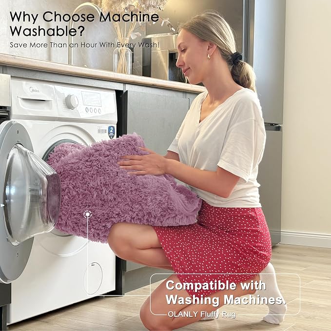 OLANLY 5x7 Machine Washable Large Area Rugs - Image 2