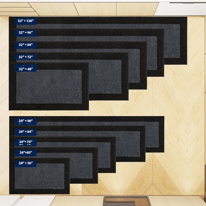 Machine Washable Kitchen Rug 24" x 36", Non Slip Kitchen Mat - Image 5