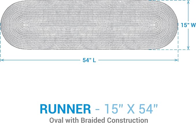 Park Designs Paprika Spice Bin Table Runner 15" x 54", Braided | Cotton | - Image 5