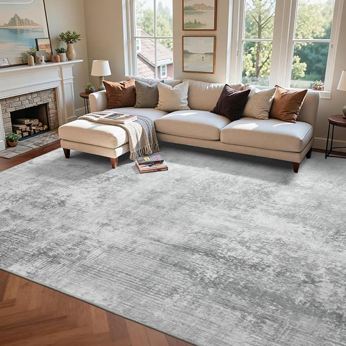 6x9 Ft Large Area Rugs for Living Room, Soft Non-Slip Washable Rugs Modern - Image 3