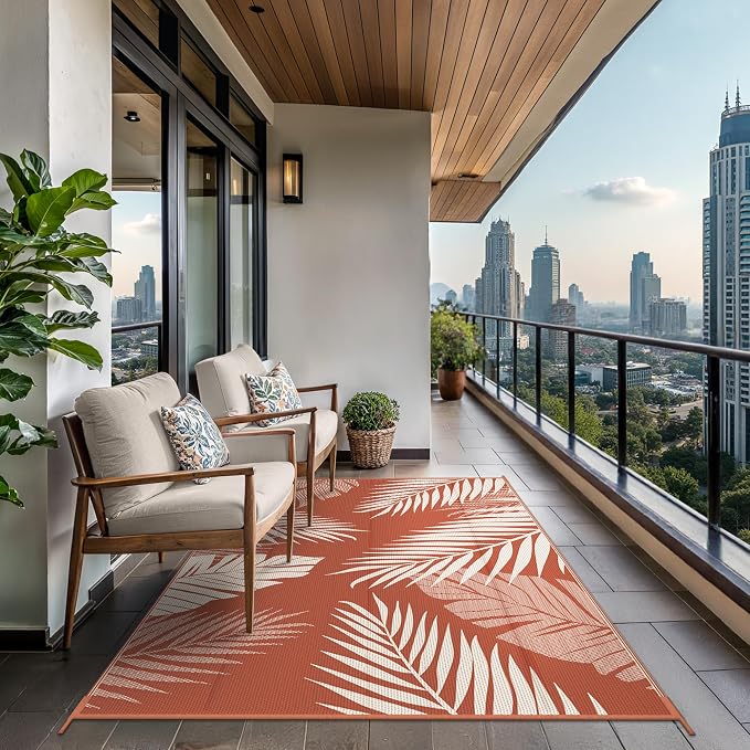 GENIMO Outdoor Rug 6' x 9' Waterproof - Image 4