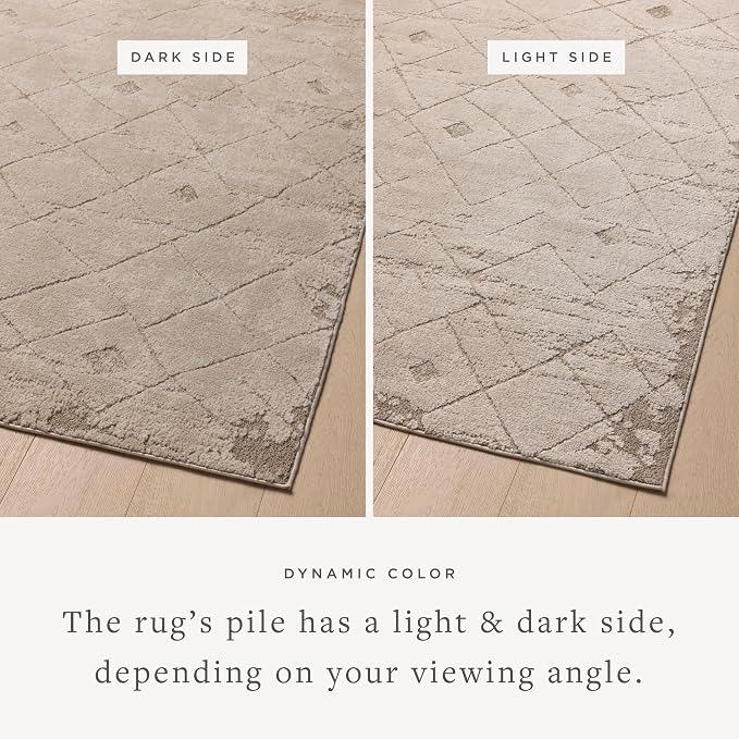 Loloi Amber Lewis Monty Collection MOT-05 Beige/Natural 7'-10" x 10', .50" Pile - Image 3