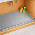 Jin&Bao Waterproof Under Sink Mat 37" x 19", Thick Silicone Mat Cabinet by Jin%26Bao