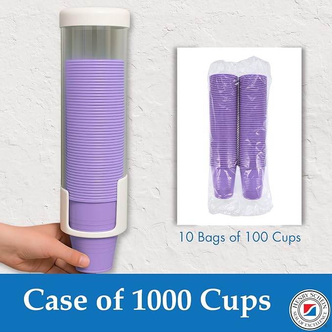 Henry Schein 5Oz Plastic Disposable Dental Cups, 1000 Ct | Embossed Grip - Image 5