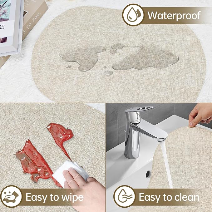 Faux Leather Placemats Set of 4 - Image 5