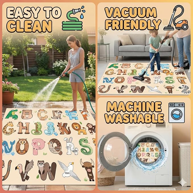 ABC Kids Rugs for Playroom - Image 7