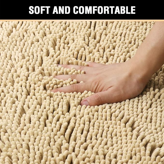 H.VERSAILTEX Bath Mat Bathroom Rug Bath Rugs - Image 4