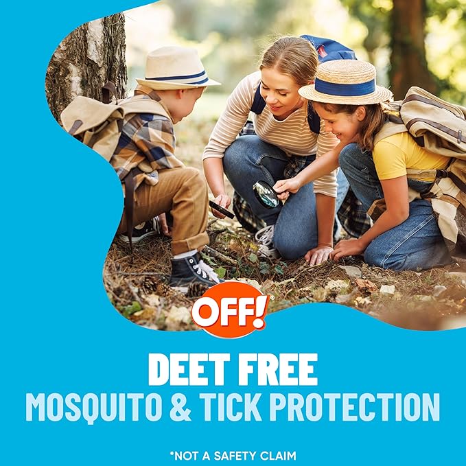 OFF! Insect Repellent Aerosol for Adults & Kids, Fragrance-Free Bug Spray for Everyday Protection from Mosquitoes and Ticks, 5 oz