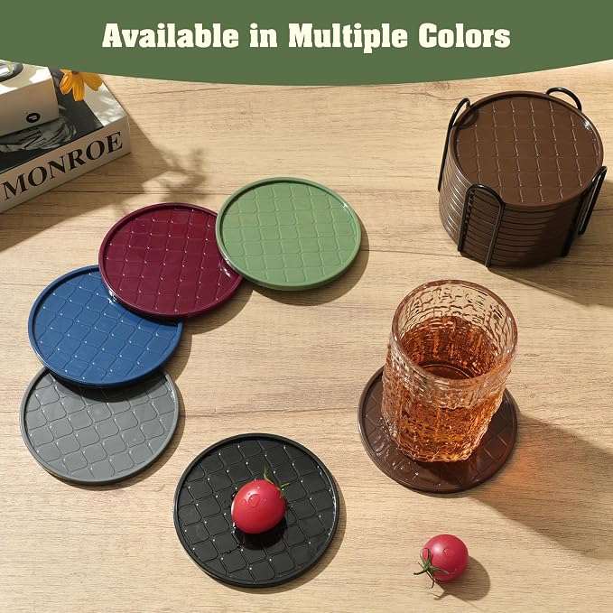 Coasters, Drink Coasters Set of 8 - Image 7
