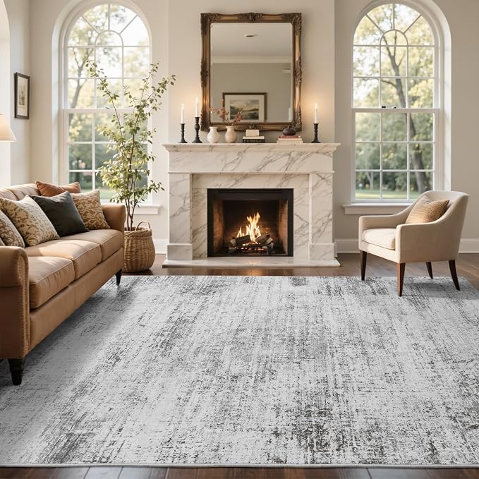 6x9 Ft Large Area Rugs for Living Room, Soft Non-Slip Washable Rugs Modern - Image 2
