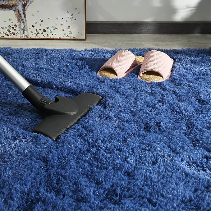 Andecor Soft Fluffy Bedroom Rugs, 6 x 9 Feet Indoor Shaggy Plush Area Rug - Image 6