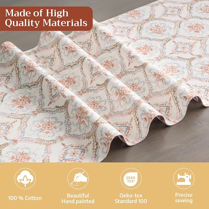 Maison d' Hermine Table Runner 100% Cotton 14.50" x 60" | Table Runners 60 - Image 3