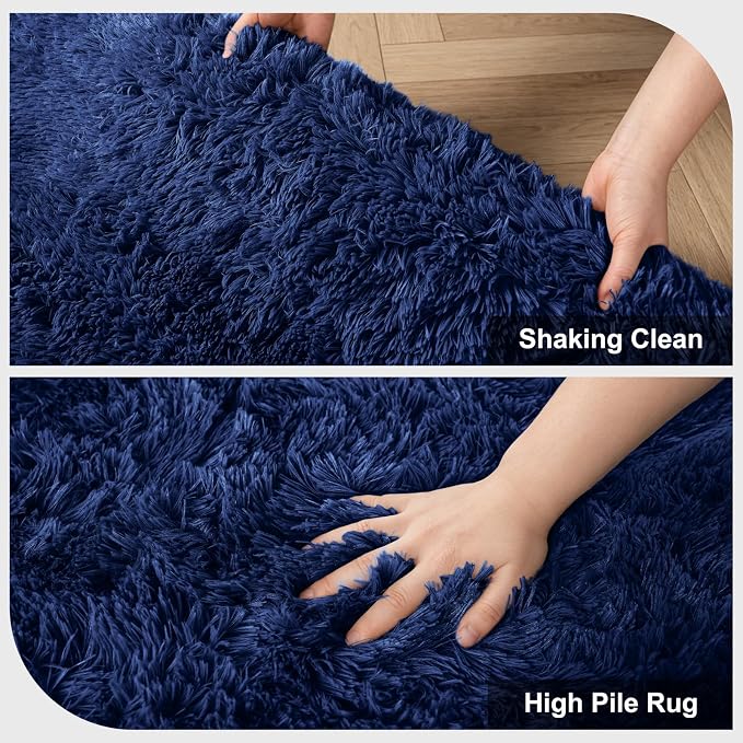 Shag Area Rugs for Bedroom Living Room, Ultra Soft Fluffy Area Rugs for Dorm - Image 5
