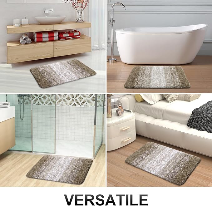 OLANLY Large Bathroom Rugs Mat 44x32, Extra Soft Absorbent Microfiber Bath Rugs - Image 6