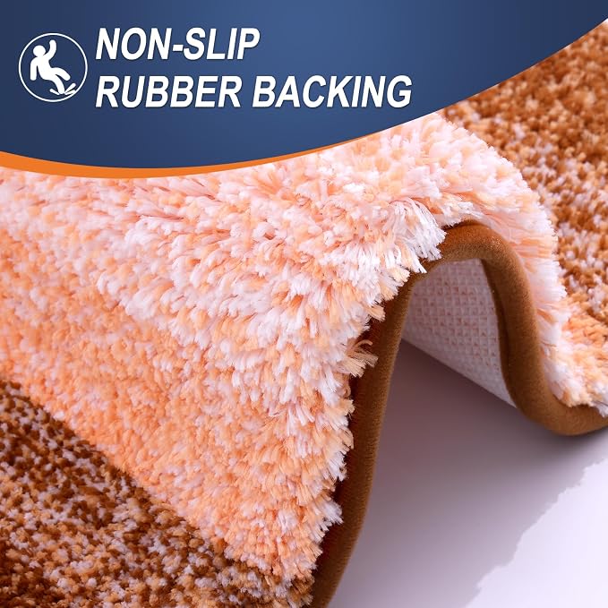 OLANLY Bathroom Rugs Mat 36x24, Extra Soft Absorbent Microfiber Bath Rugs - Image 4