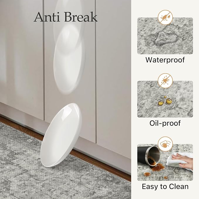 GENIMO Kitchen Mats for Floor, Washable Anti Fatigue Mat for Cushioned - Image 6