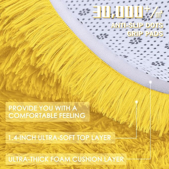 OLANLY 5x8 Machine Washable Large Area Rugs - Image 8