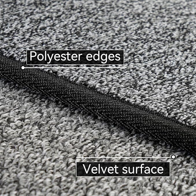 Runner Rug with Non Slip Rubber Backing, Washable Soft Floor Carpet - Image 2