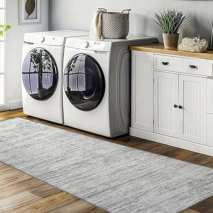 2x5 Washable Runner Rugs，Modern Abstract Rug Runner, Ultra-Thin Kitchen Runner - Image 7