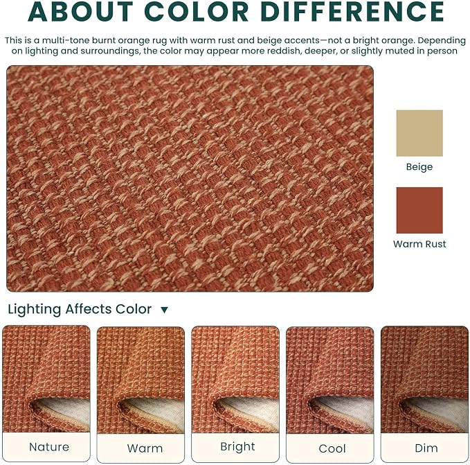 KOZYFLY Orange 2x12 Runners Rugs - Image 3