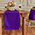 FOLINS&HOME Purple Waterproof Decorative Table Runner 90 Inches Long | 210GSM by FOLINSHOME