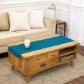 Solino Home 100% Pure Linen Dining Table Runner Teal, Athena 14 x 48 in | Table by SolinoHome
