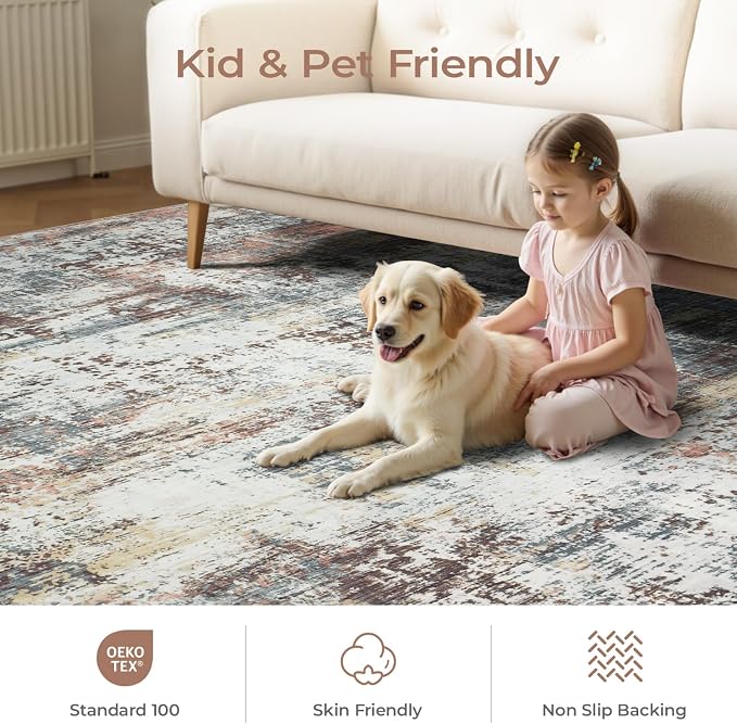 2x6 Washable Runner Rug Non-Slip - Image 4