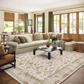 10x12 Area Rugs for Living Room: Washable Living Room Rug Stain Resistant Non by palohom