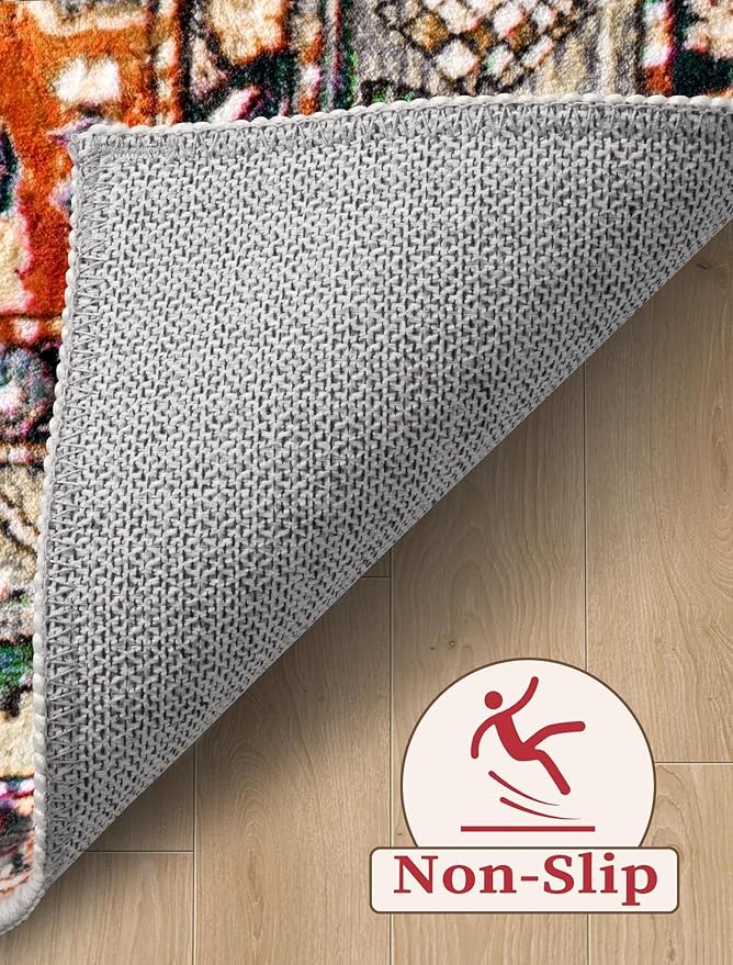 SERISSA Runner Rug for Hallways, 3x10 Washable Non Slip Kitchen Runner Rug - Image 5