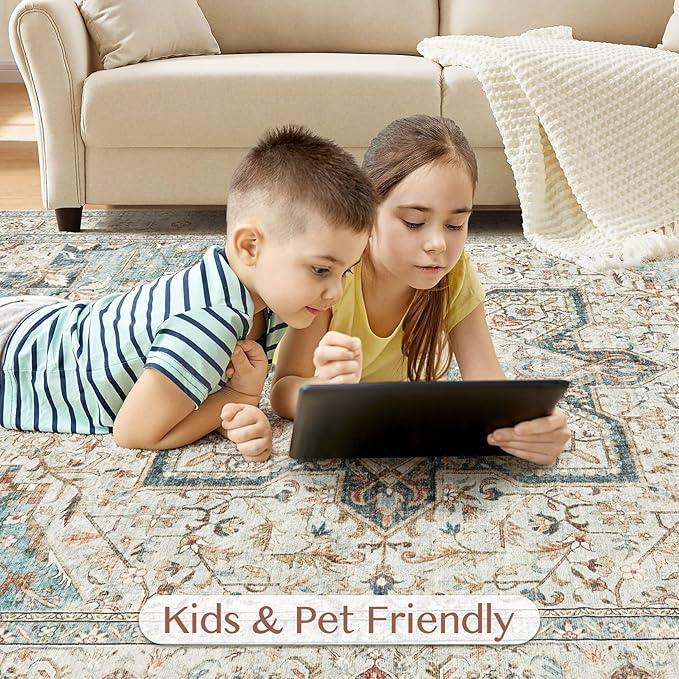 Tortania Area Rug Living Room Rugs - Image 7