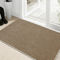 Dirt Trapping Door Mat 36x60, Taupe Faux Jute Entryway Rug | Low-Profile by Unknown