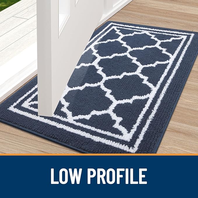 Buganda Runner Indoor Door Mat, Dirt-Resistant and Absorbent Doormat, Low - Image 3
