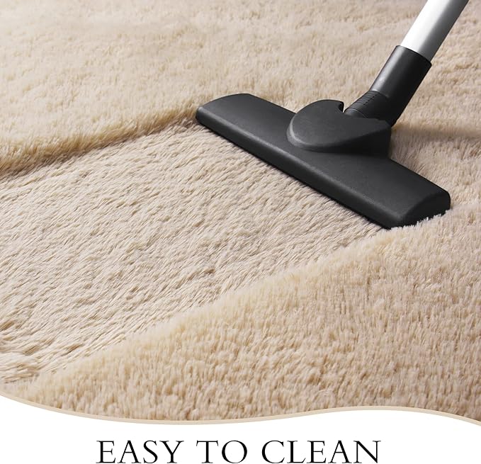 Chicrug Soft Runner Rug for Bedroom Living Room Plush Fluffy Rug 2x6 Feet - Image 7