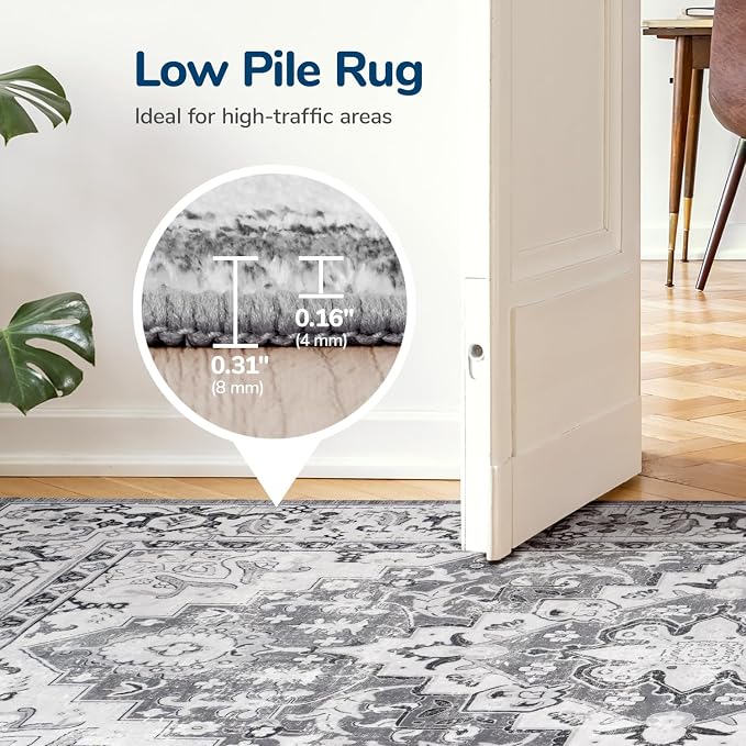 Lessymo 2 x 3 Entryway Rug - Image 4