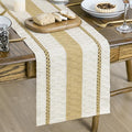 Artoid Mode Burlap Brown Rustic Woven Table Runner 12x36 Inch | Holiday by ArtoidMode
