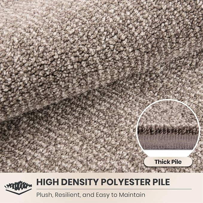 PURRUGS Dirt Trapping Door Mat 24" x 35.5", Non-Slip Machine Washable Entry Rug - Image 4