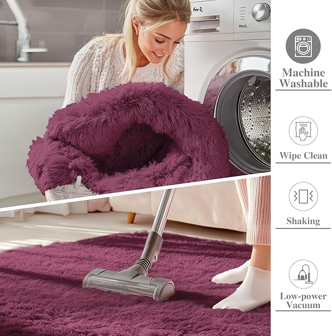OLANLY 5x8 Machine Washable Large Area Rugs - Image 2
