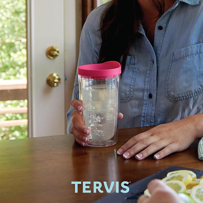 Tervis Crystal Clear Tabletop Made in USA Double Walled Insulated Tumbler - Image 6
