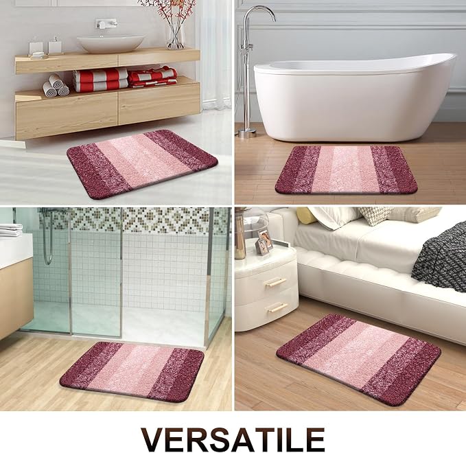 OLANLY Large Bathroom Rugs Mat 40x24, Extra Soft Absorbent Microfiber Bath Rugs - Image 7